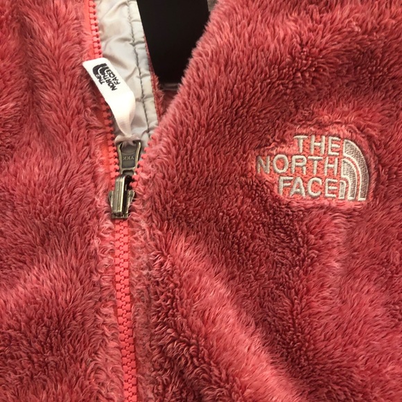 The North Face Pink Osito Zip Up Jacket - Picture 3 of 10